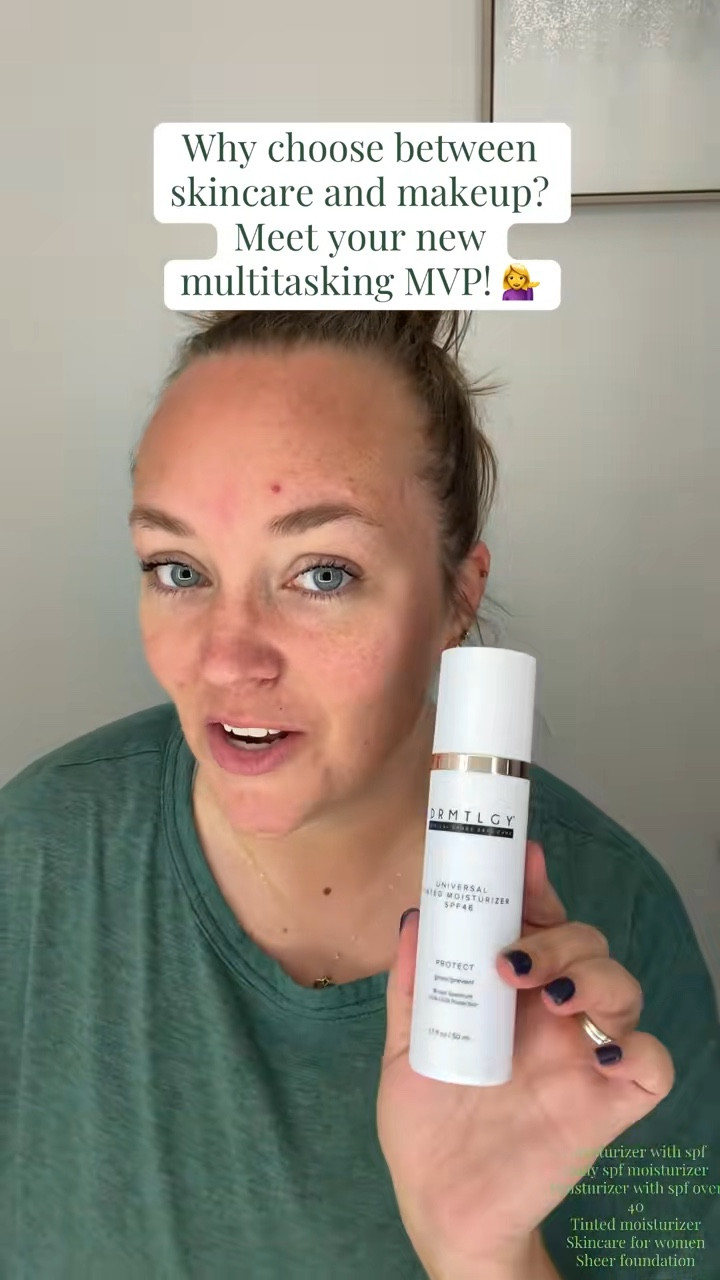 DRMTLGY Tinted Moisturizer for the win!!  SPF and moisturizer all-in-one!

#LTKBeauty
