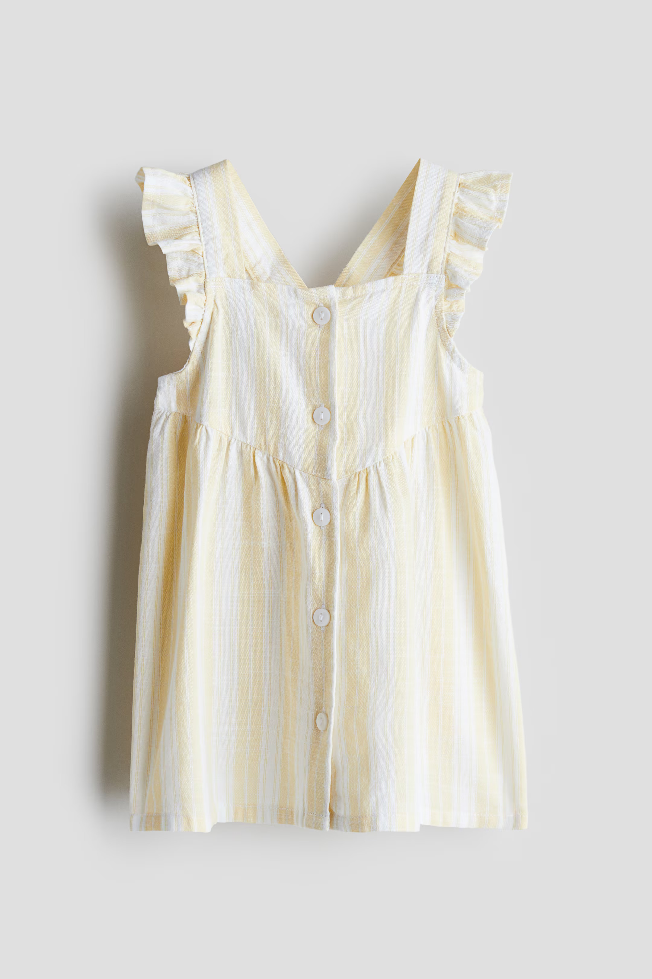 Ruffle-trimmed Cotton Dress | H&M (US + CA)
