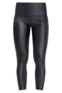 Look What You Made Me Do Black Faux Leather Zipper Detail Leggings | Pink Lily