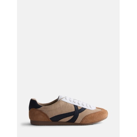 Scenario Women s Lace Up Low Profile Sneakers | Walmart (US)