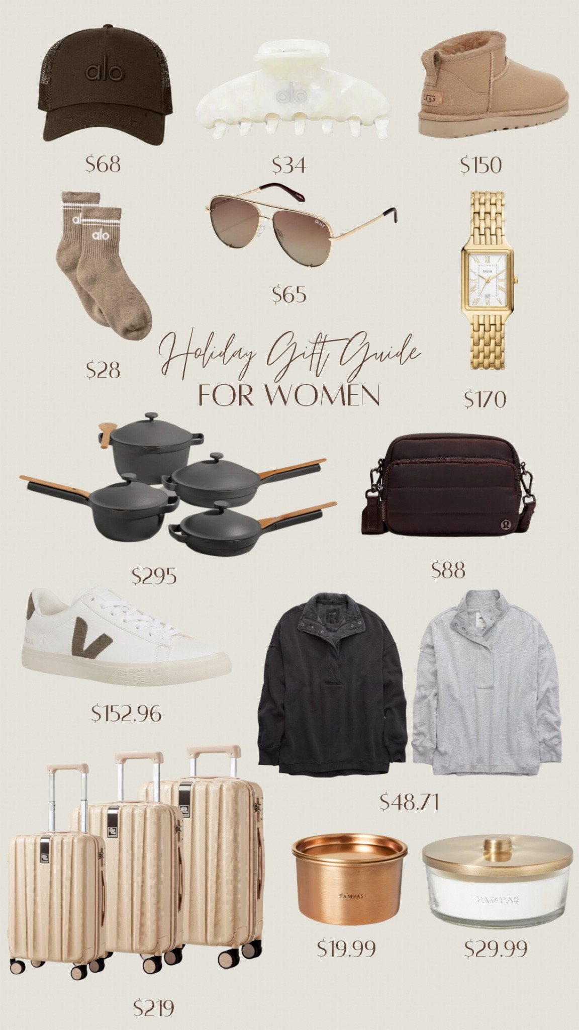 Holiday Gift Guide for Women 🤎✨

#LTKGiftGuide #LTKSeasonal #LTKHoliday