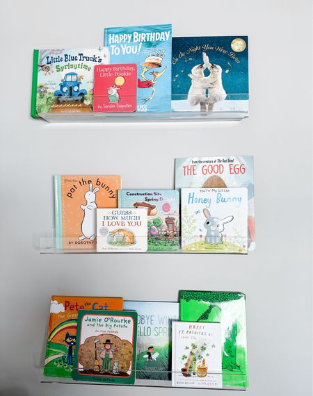 Easter books / spring books / birthday books / Easter basket ideas / bookshelf / books / kids books

#LTKkids #LTKbaby #LTKSeasonal