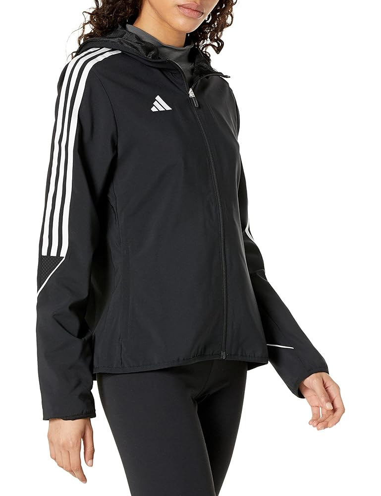 adidas Womens Tiro23 League Windbreaker Soccer Cleats Moisture Wicking - Red | Amazon (US)