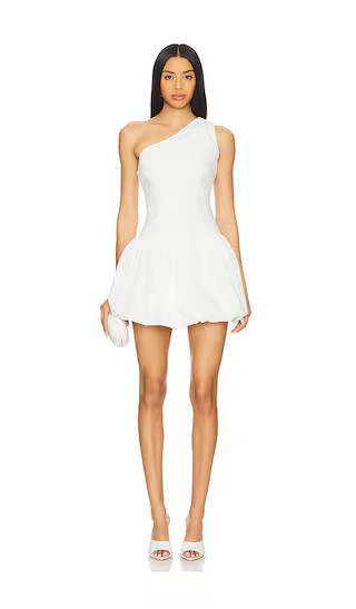 Rayleen Mini Dress in White | Revolve Clothing (Global)