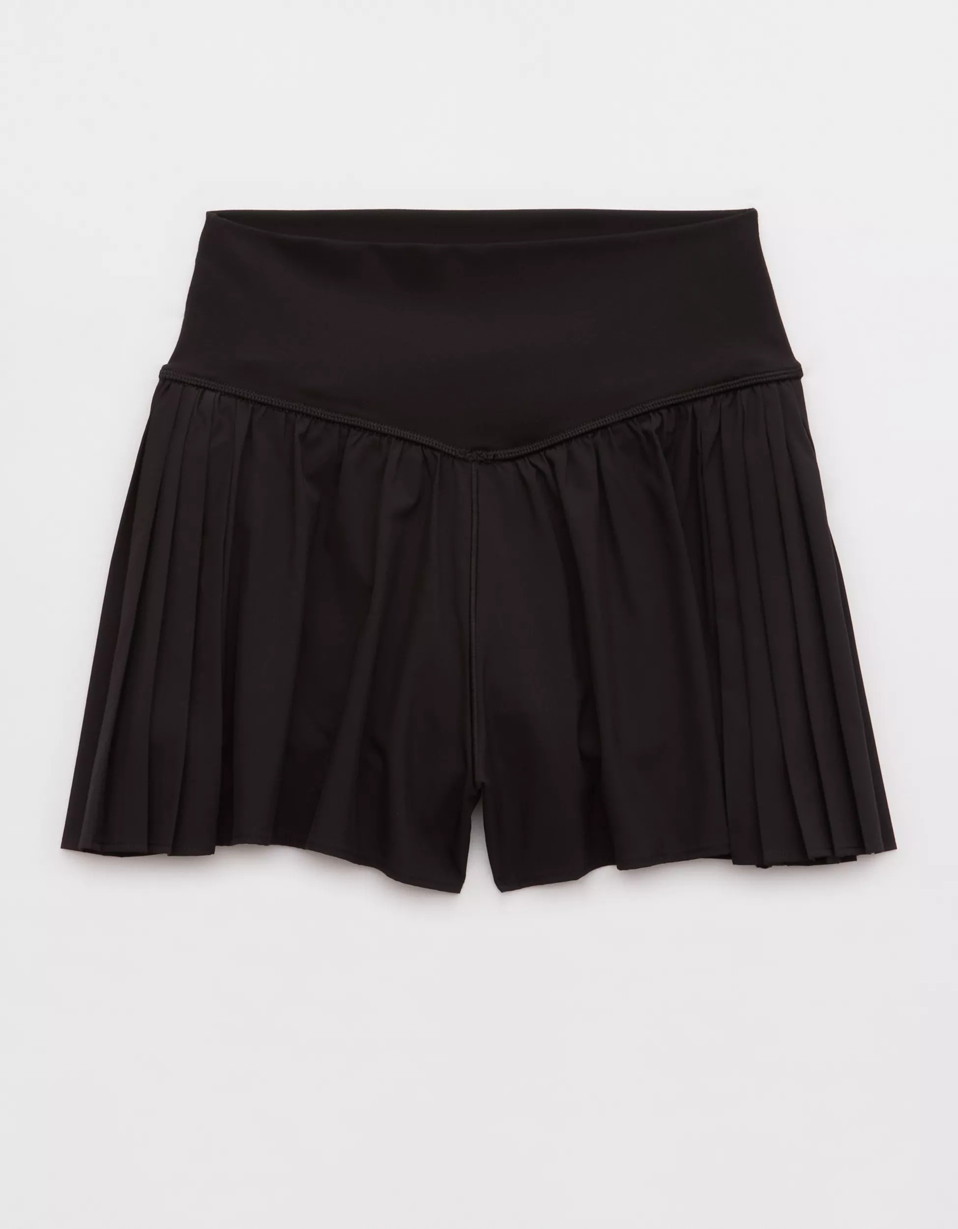 OFFLINE By Aerie Real Me Pleated Flowy Short | Aerie
