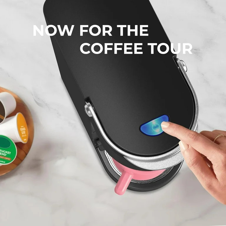 Jonzoogarden 2-in-1 Slim Single Serve Coffee Brewer, Capsule Coffee Maker, One Cup Coffee Maker w... | Walmart (US)