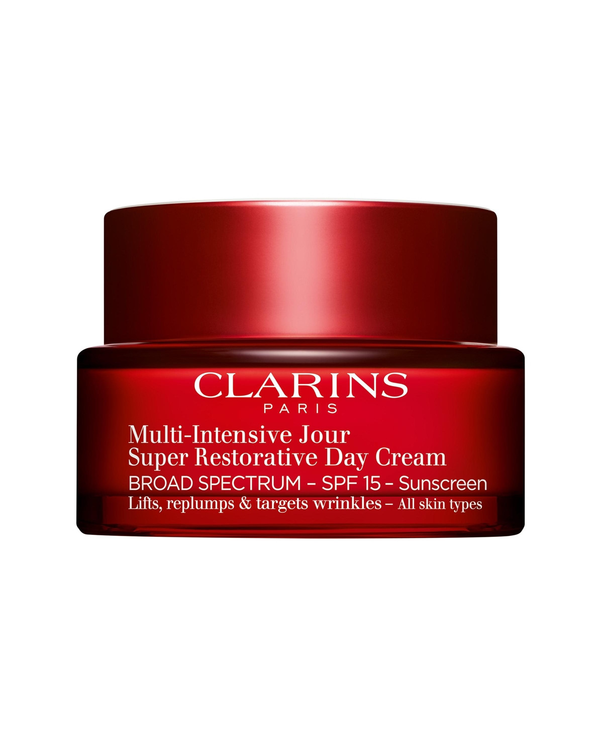 Clarins Super Restorative Day Moisturizer With Spf 15 Sunscreen | Macy's