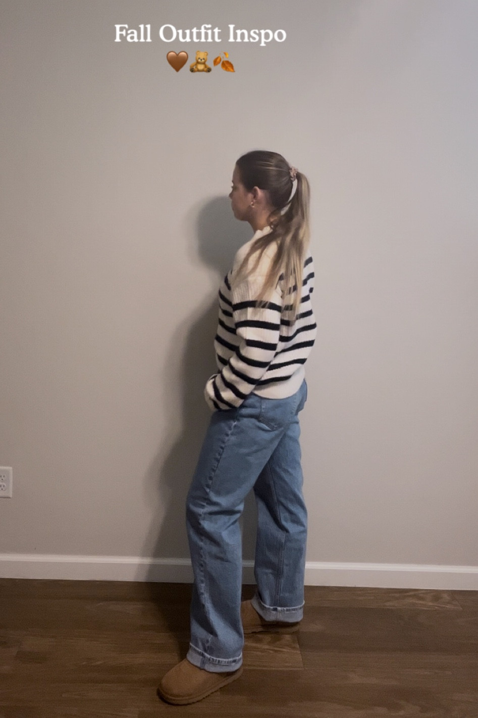 Trying on my new Abercrombie jeans! Had to make it an outfit just for fun and loved it! :)
So cute for fall🤎🍂
Jeans: size 29, medium marble
Sweater: size medium
Uggs: size kids 6, same as a women’s 8

#LTKSeasonal #LTKunder100 #LTKstyletip