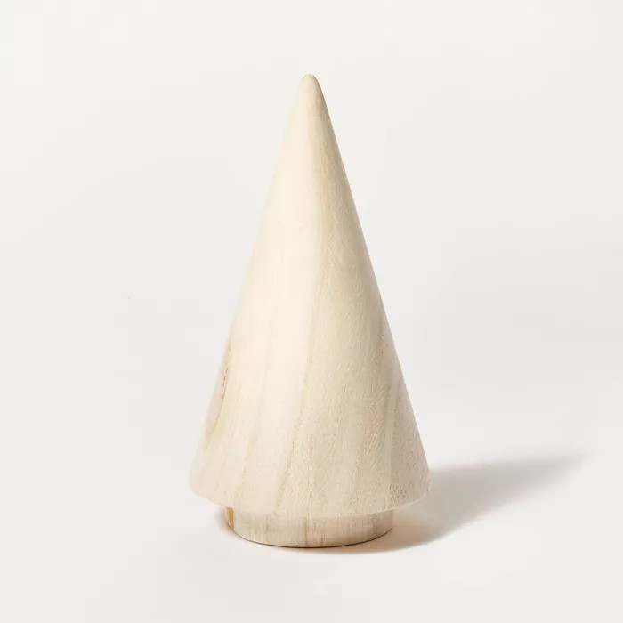 7.5" Decorative Cylinder Tree Beige - Threshold™ designed with Studio McGee | Target
