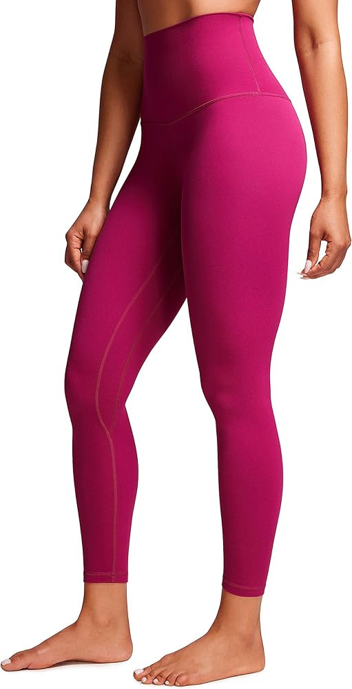CRZ YOGA Super High Waisted Butterluxe Workout Leggings 25''/ 28'' - Over Belly Buttery Soft Full... | Amazon (US)