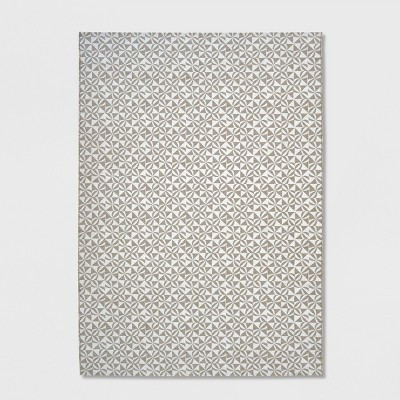 Cameo Outdoor Rug Gray/White - Opalhouse™ | Target