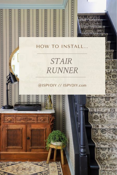 Learn the steps to install a stair runner on ISpyDIY.com. Find the necessary supplies here. 

#diy #howto #roommakeover

#LTKhome #LTKstyletip #LTKfamily