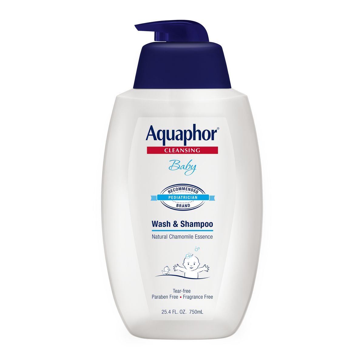 Aquaphor Unscented Baby Wash and Shampoo - 25.4oz | Target