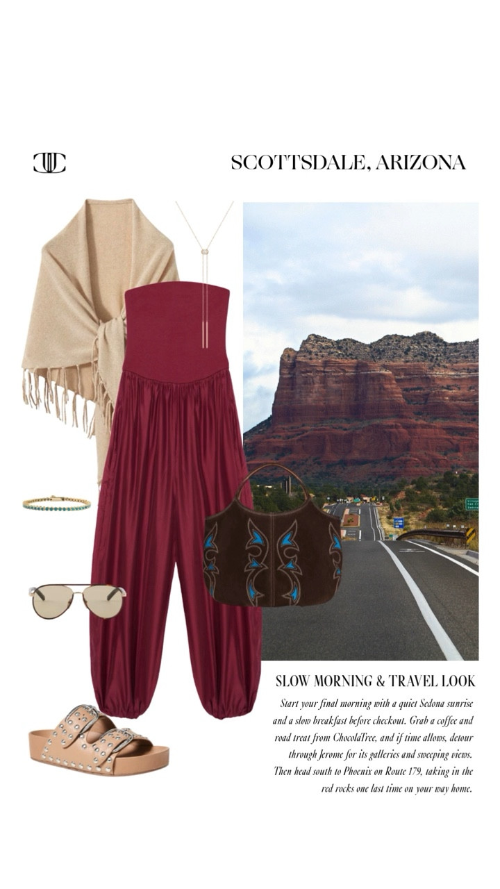 Scottsdale → Sedona 🌵✨

The ultimate desert escape—equal parts polished and restorative. Think poolside afternoons, spa days, incredible dining, and then a shift into Sedona’s red rocks, slower mornings, and unforgettable views.

Sharing the looks I’d pack for it all—from elevated resort wear to easy, comfortable pieces for exploring and relaxing. Save this for travel inspo and tap to shop. 🤍#Scottsdale #Sedona #DesertStyle #VacationStyle #ResortWear #TravelOutfits #

#LTKOver40 #LTKootd #LTKTravel