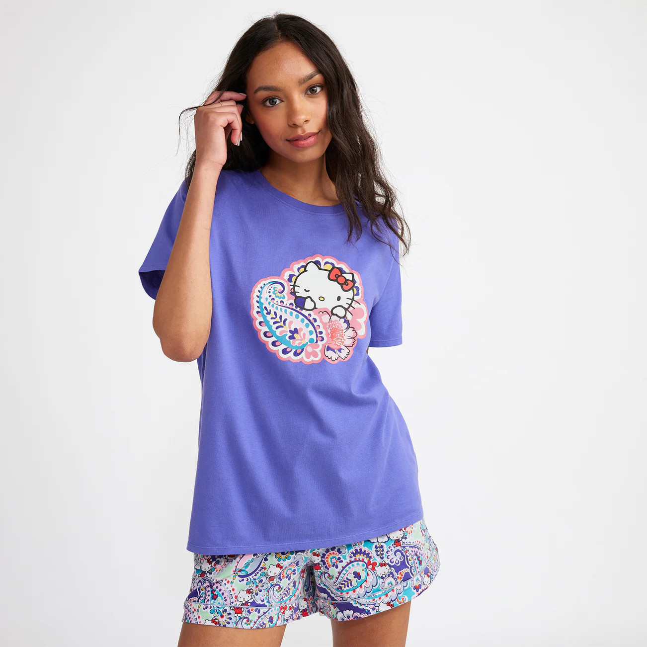 Hello Kitty® Short-Sleeved Graphic T-Shirt | Vera Bradley
