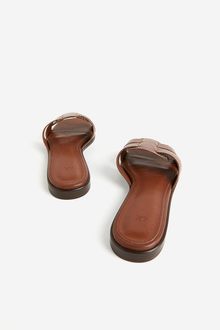 Sandals - Brown - Ladies | H&M GB | H&M (UK, MY, IN, SG, PH, TW, HK)
