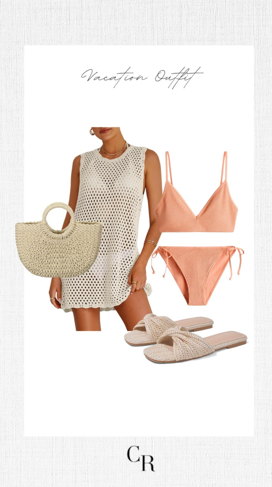 Vacation outfit inspo 

#LTKTravel #LTKSwim #LTKootd
