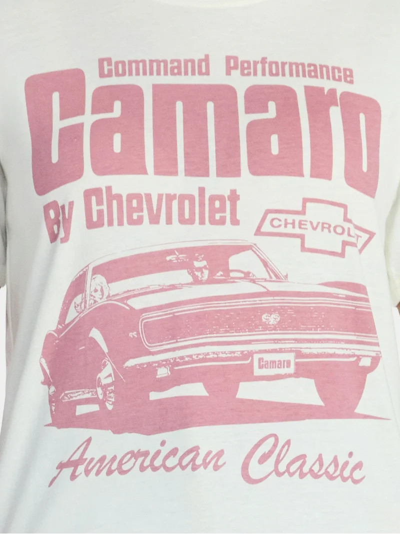 Chevy Camaro Women's Graphic Tee with Short Sleeves, Sizes XXS-XXL | Walmart (US)