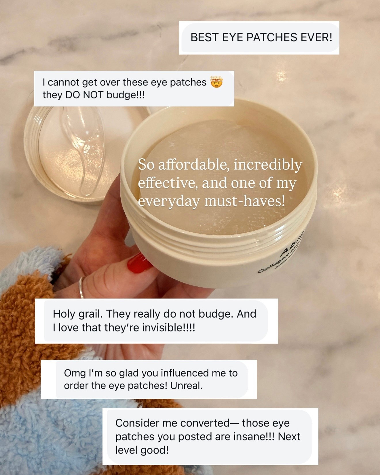 Invisible, they don’t budge, and they’re very effective. 10/0!!



#LTKgrwm #LTKmomlife #LTKBeauty