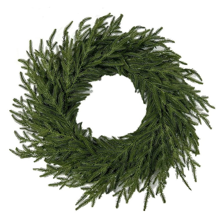Cedar Garland Realistic Extra Full Christmas Wreath for Decorative Home Stairs and Celebrations | Walmart (US)