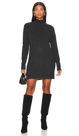 Kora Cashmere Dress in Charcoal | Revolve Clothing (Global)