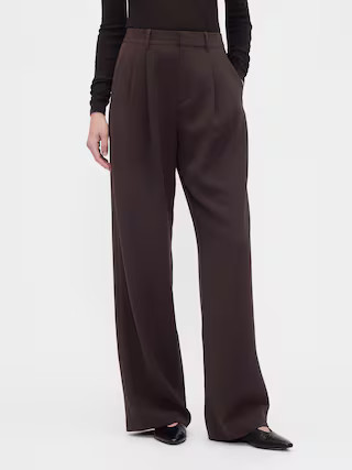365 High Rise Pleated Trousers | Gap (US)