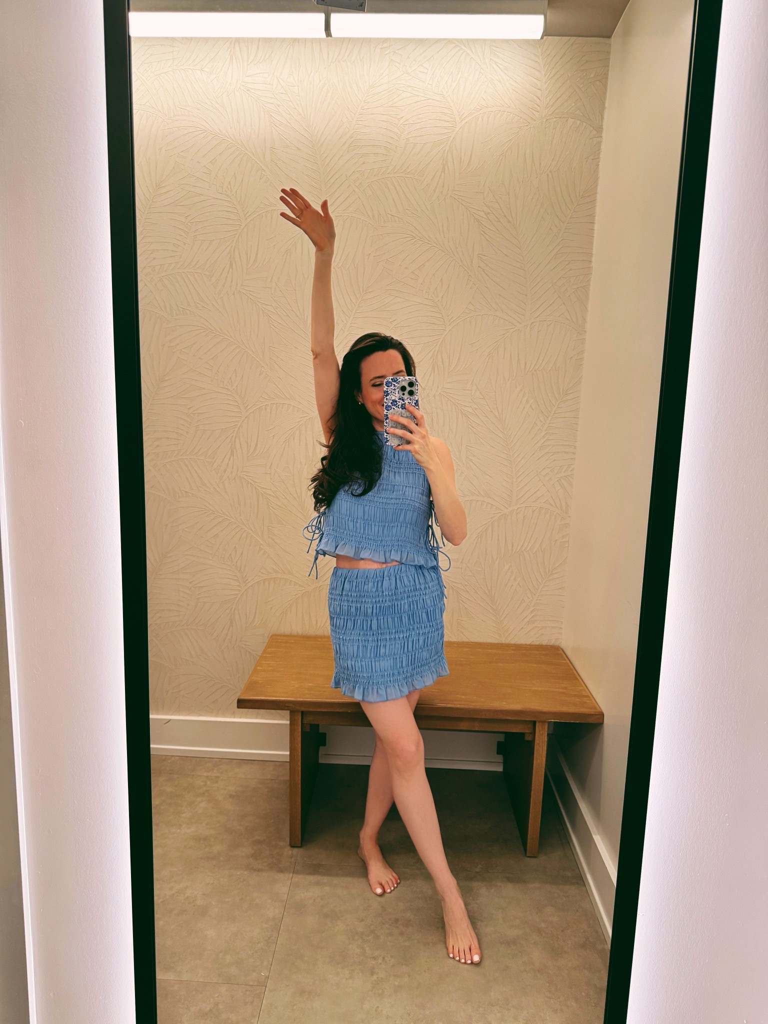 Vacation ready! 🌴 and taking this ruched matching set with me, skort XS, top XS

#LTKSeasonal #LTKFindsUnder100 #LTKPetite