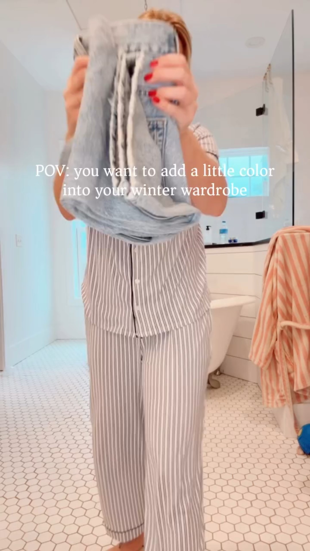 we all need a little color, right?? you aren’t going to want to miss this sweater - such an amazing look for less, good quality, and under $40. but RUN 🏃🏼‍♀️ 

comment SHOP and I’ll DM you the details! 〰️

#LTKgrwm #LTKootd #LTKmomlife