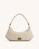 Lily Shoulder Bag - Brown Canvas | JW PEI US