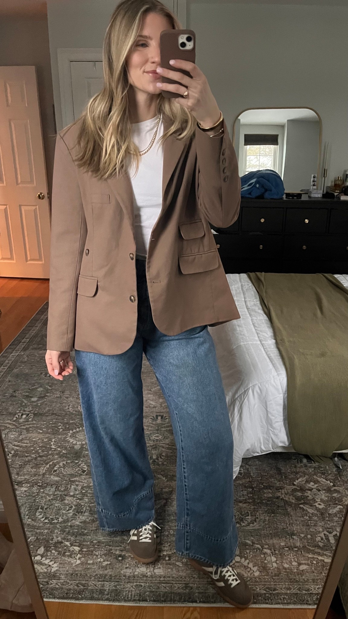 Brown blazer for my work outfit of the day - perfect oversized blazer for dressing up or down !

Blazer outfits, brown blazer, work outfits

#LTKootd #LTKFindsUnder50 #LTKWorkwear