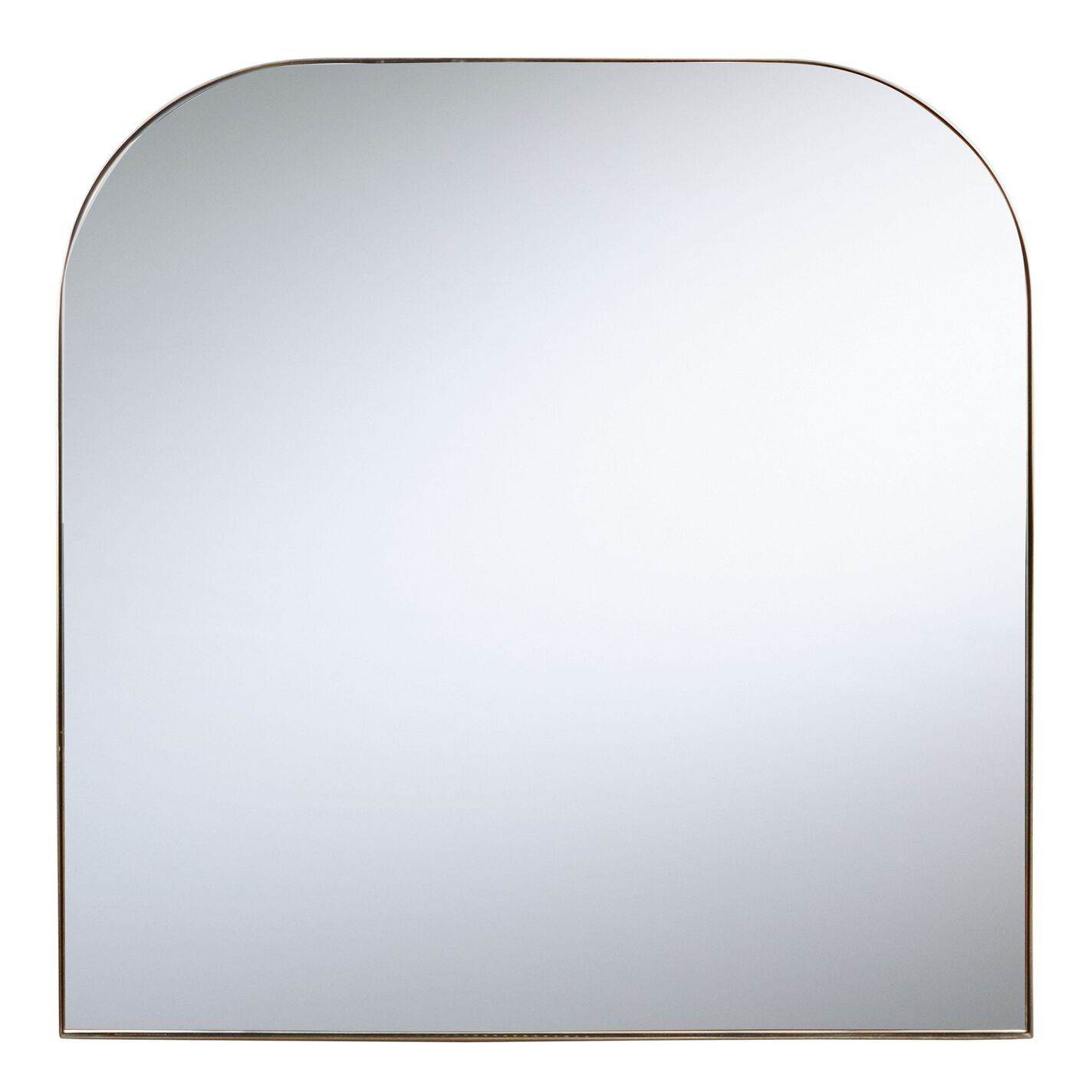 Mira Arched Metal Vanity Wall Mirror | World Market