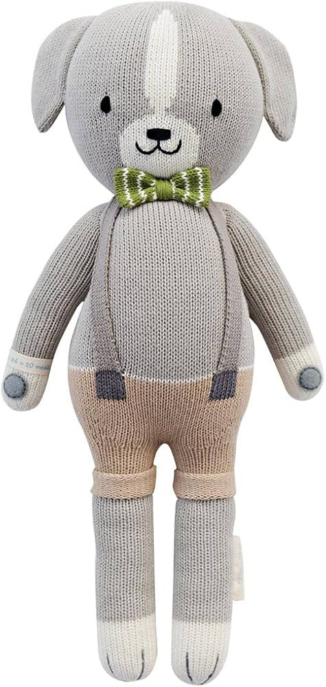 cuddle + kind Noah The Dog Little 13" Hand-Knit Doll – 1 Doll = 10 Meals, Fair Trade, Heirloom ... | Amazon (US)