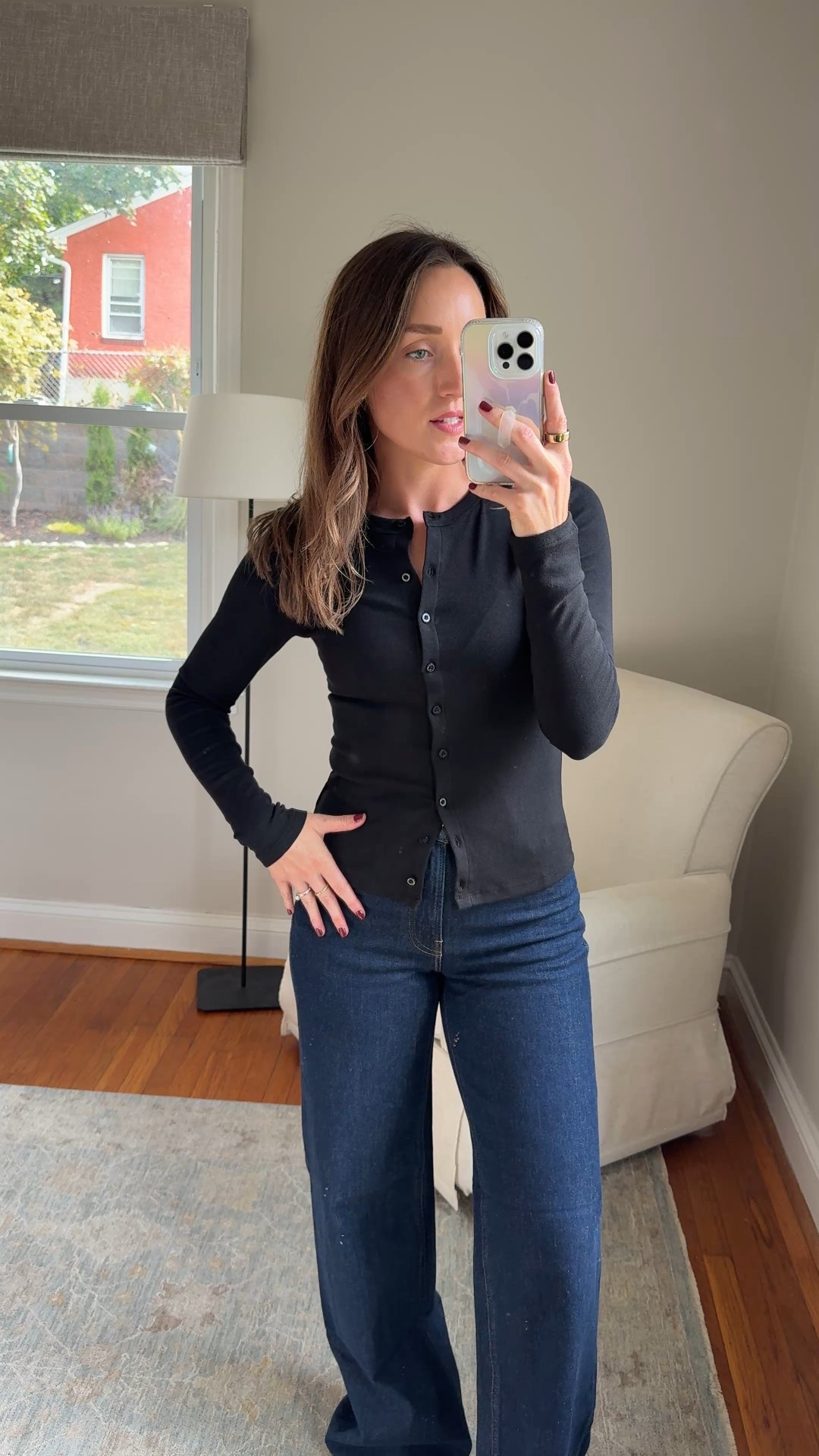 Snag this cardigan tee for 40% off plus use code YOURS for an additional 20% 