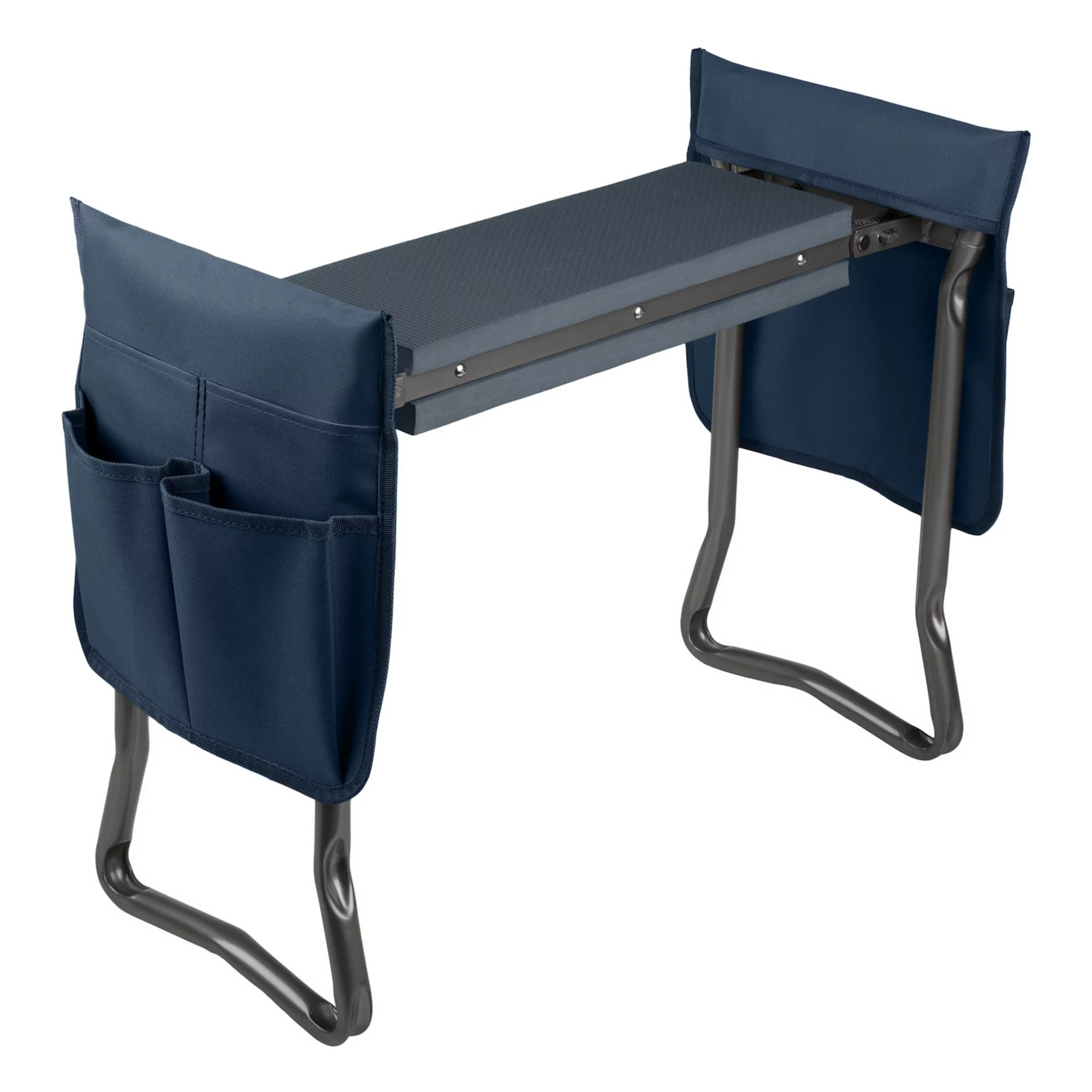 Pure Garden Blue Foldable Garden Kneeler Stool | Kohl's