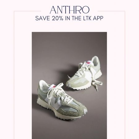 LTK Spring Sale is here! New Balance Sneakers are included in Anthropologie’s 20% off orders of $100+

#LTKfindsunder100 #LTKshoecrush #LTKSpringSale