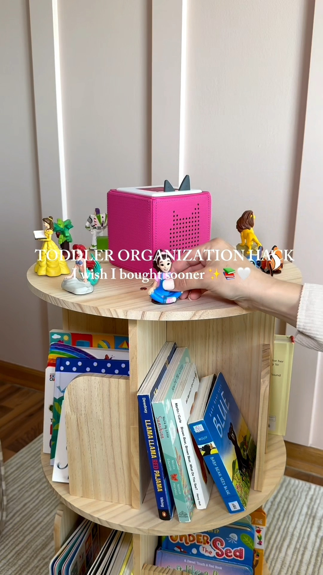 Organization hack for your toddler’s bedroom ✨📚

Keeps books visible, easy to grab, and actually encourages independent play 🤍

#LTKBaby #LTKmomlife #LTKKids