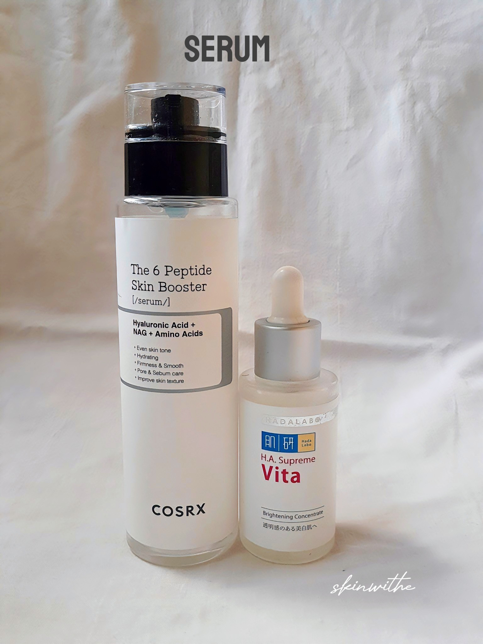 Corsx peptide to hydrate the skin and Hadalabo to brighten the skin Korean skincare kbeauty 

#LTKCyberWeek #LTKGiftGuide #LTKHoliday