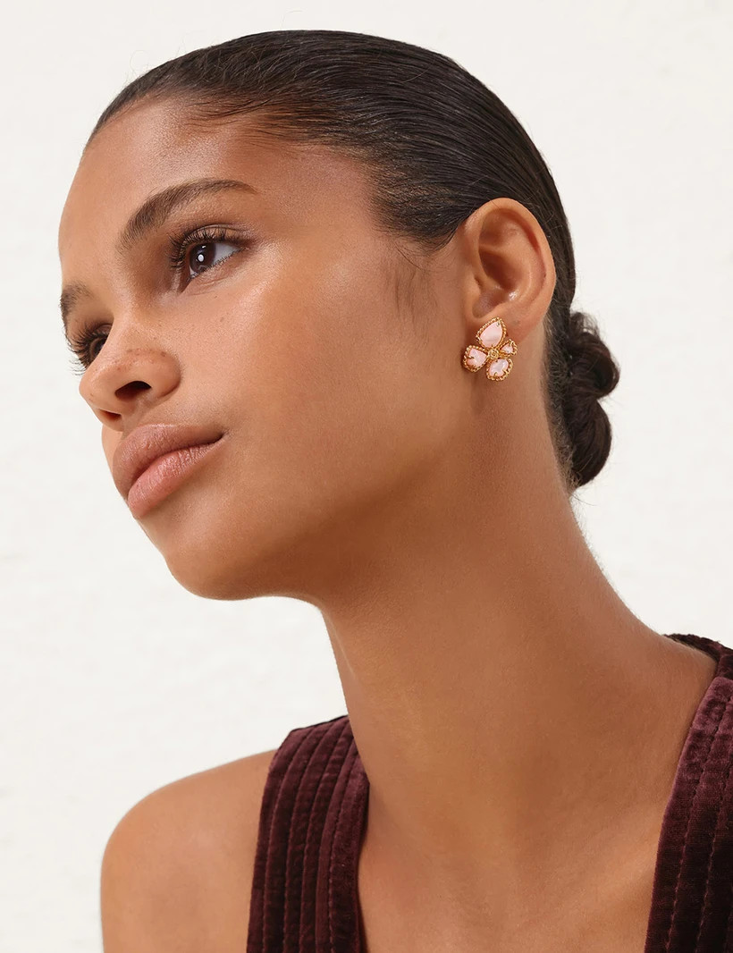 Bloom Large Studs - Gold/Pink            
        
                    

    
    
    









... | ZIMMERMANN (US, CA, EU, MENA)