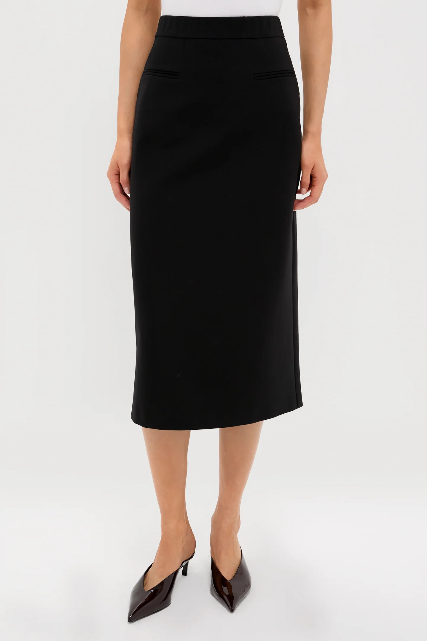Black Rosewell Midi Skirt | Tuckernuck (US)