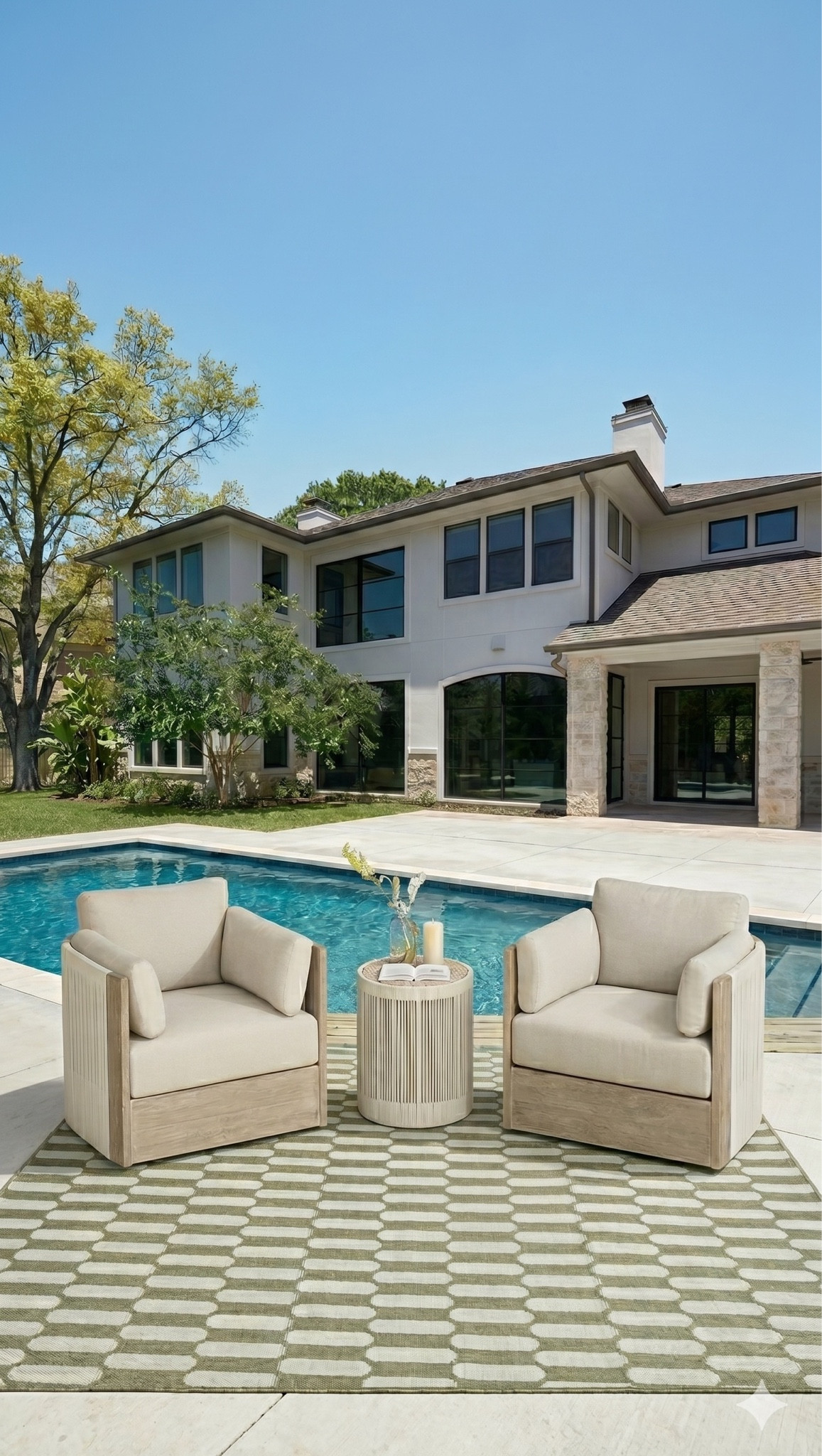 West elm look for less patio furniture from Amazon! 

#LTKHome #LTKSeasonal
