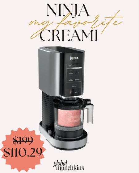 Our favorite Ninja Creqmi ice cream cream maker is on super SALE! Grab yours for only $110.29! We love making ice cream for summer and the whole family enjoys it!

#LTKHome #LTKFamily #LTKSaleAlert