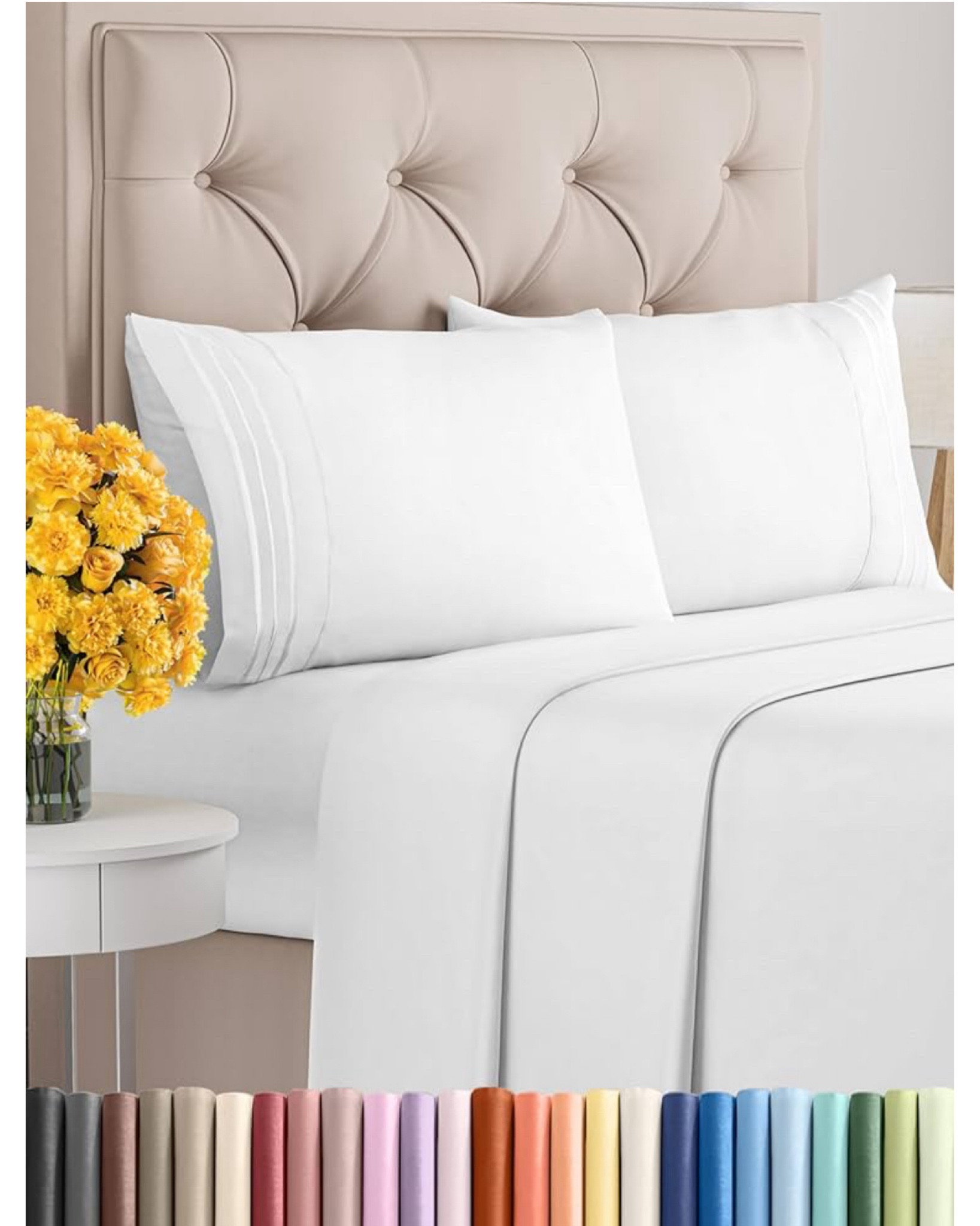 These sheets are super soft and good quality. I have a set and love it. The price is amazing and it’s on sale for prime day! Tons of color options too. They have over 300,000 reviews! 

#LTKHome