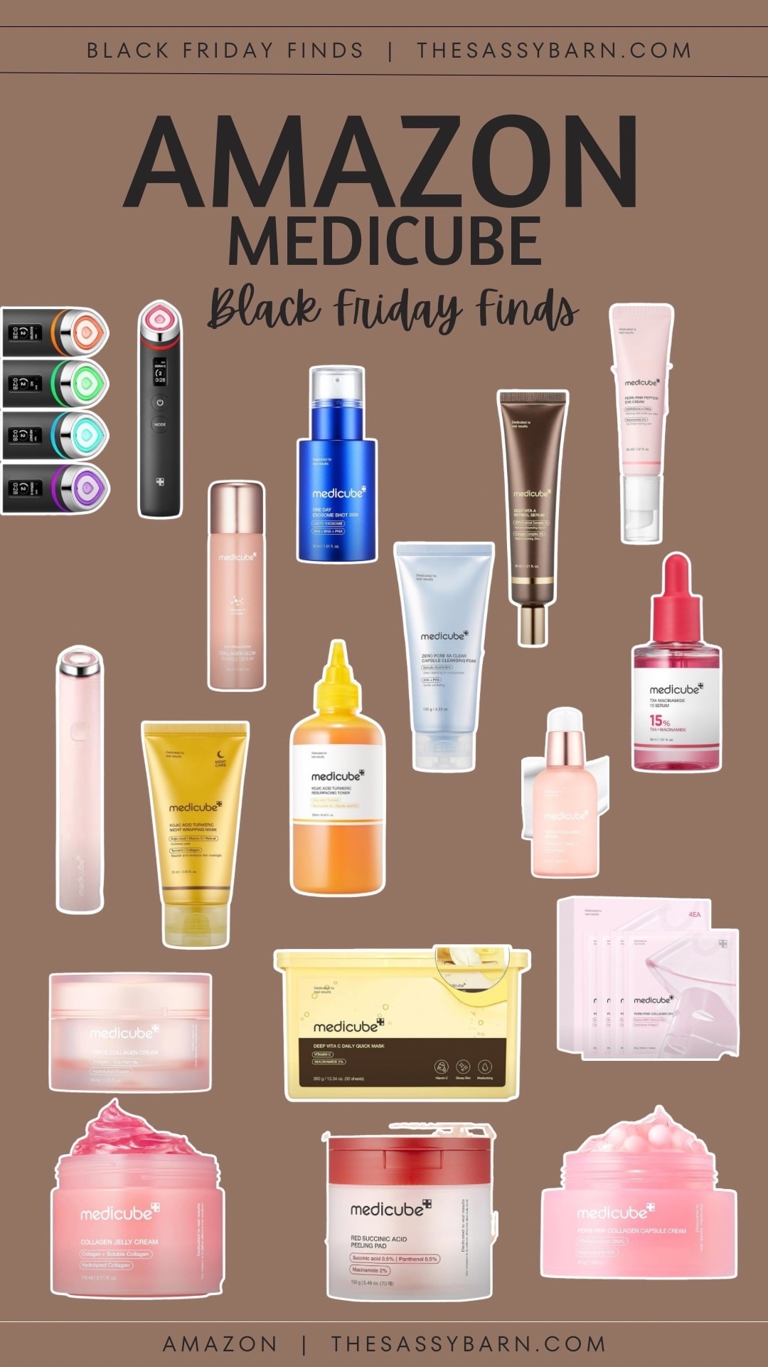 Amazon Black
Friday Finds 
Medicube

#LTKselfcare #LTKBeauty #LTKCyberWeek