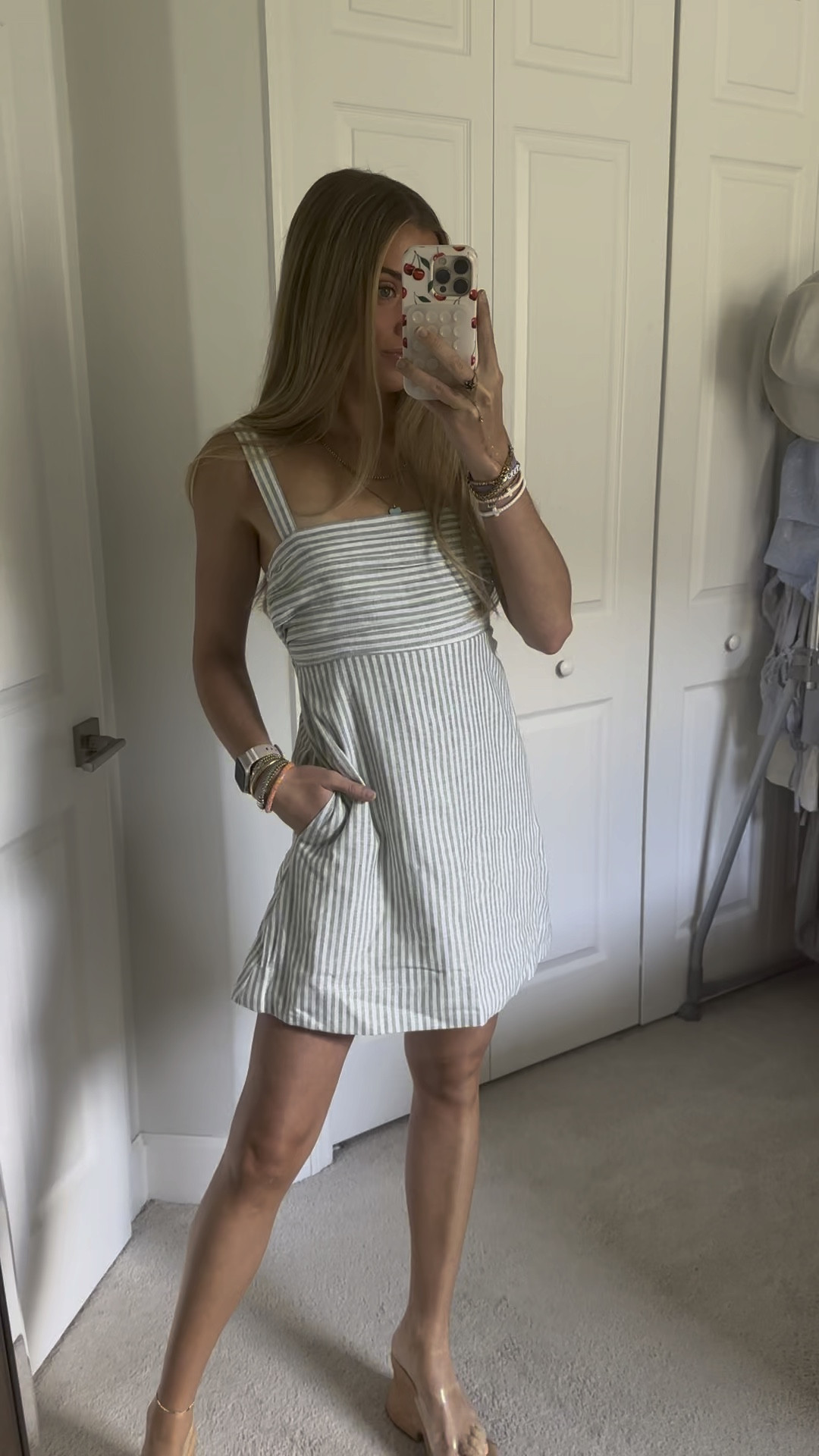 Emerson Linen-Blend Skort in green stripe. @abercrombie Abercrombie Haul! I typically wear the size XS, 25 R in Abercrombie. #abercrombie #abercrombiehaul #abercrombietryon #outfit #ootd #outfitoftheday #outfitofthenight #outfitvideo #whatiwore #style #outfitinspo #outfitideas#springfashion #springstyle #summerstyle #summerfashion #tryonhaul #tryon #tryonwithme #trendyoutfits #trendyclothes #styleinspo #trending #currentfashiontrend #fashiontrends #2024trends

#LTKVideo #LTKFindsUnder100 #LTKStyleTip