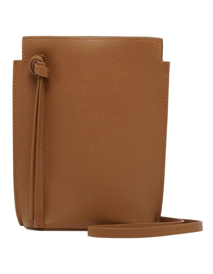 1978WElle Phone Holder Crossbody Bag in Caramel | Myer