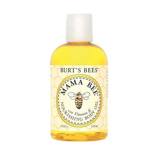 Burt's Bees 100% Natural Mama Bee Nourishing Body Oil - 4 Ounce Bottle | Amazon (US)
