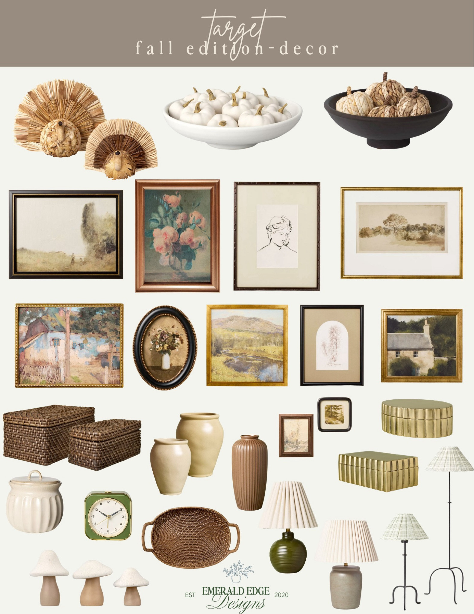 Day Four of Target Fall Finds is all the decor that will enhance any space in your home to bring in the autumn season but not be overpowering. I wish the app would let you tag everything, but unfortunately they don’t. If you need the link for what isn’t linked, message me and I can send it your way! 

#LTKSeasonal #LTKHome #LTKFallSale