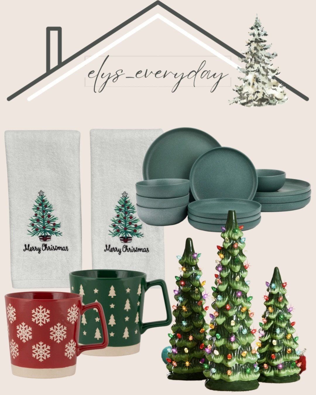 Table setting 

Table, decor, plates, trees, mugs, cups, towels, sale, Walmart, Walmart finds, Christmas, holiday, holidays 

#LTKHoliday #LTKSeasonal #LTKParties