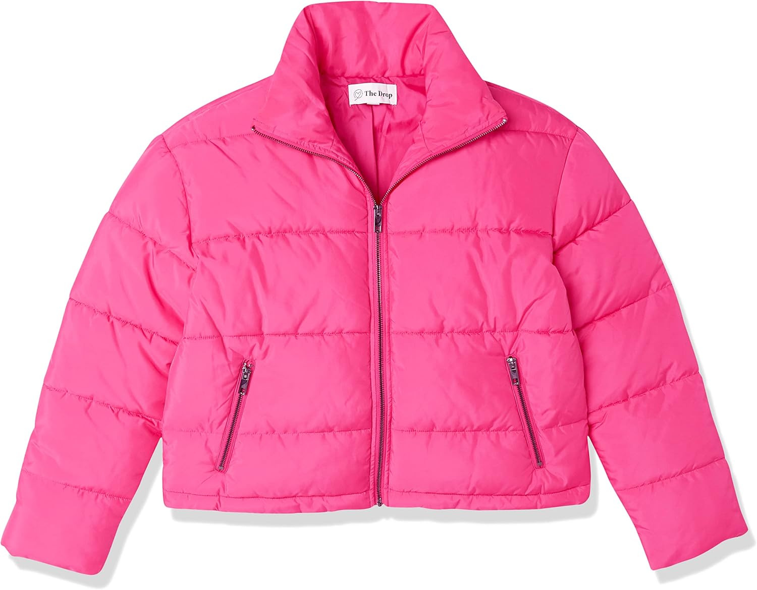 The Drop Women's Ari Cropped Puffer Jacket | Amazon (US)