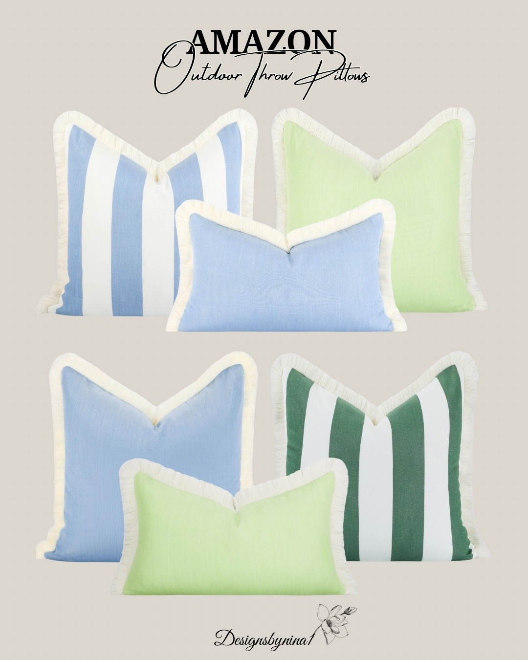 Gorgeous Indoor/Outdoor Throw Pillow Covers from Amazon, Under $40!🩵🤍💚💙

Blue & White Throw Pillow Covers | Blue & Green Throw Pillow Covers | Home Decor | Outdoor Decor | Spring Decor | Summer Decor | Coastal Decor | Amazon Home

#LTKSeasonal #LTKHome